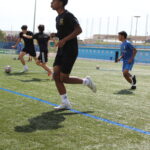jugadores pasando