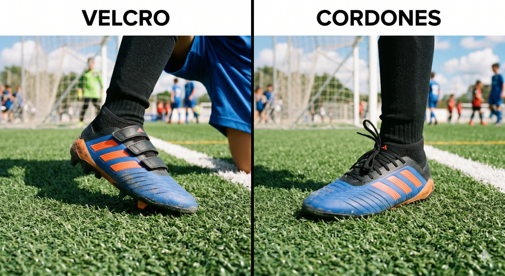 De velcro a cordones