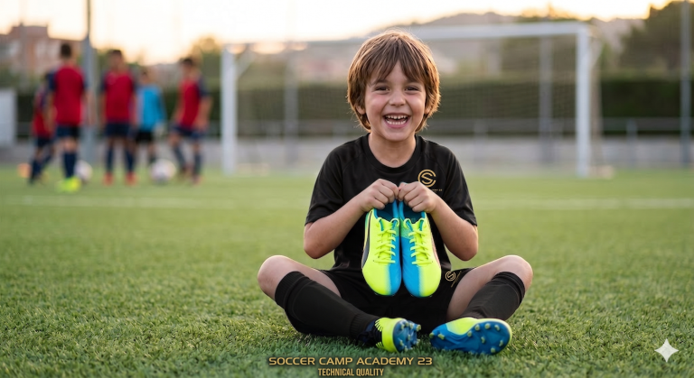 Guía Definitiva 2026: Cómo elegir botas de fútbol para niños y evitar lesiones